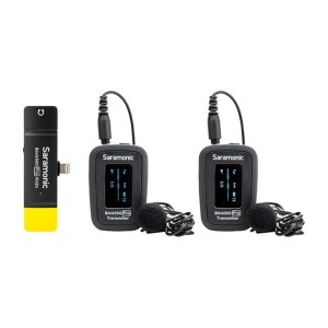 میکروفون یقه ای بی سیم دو تایی سارامونیک مدل Blink500 PRO B4